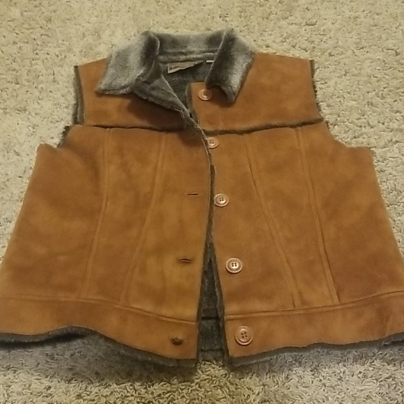 rough rider Jackets & Blazers - Rough Rider womens faux suede vest M NWOT